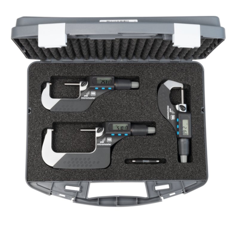 Sada digitálních mikrometrů TESA MICROMASTER